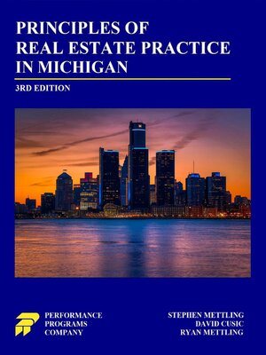 cover image of Principles of Real Estate Practice in Michigan